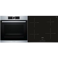 BOSCH HBG635NS1 + BOSCH PUE631BB1E - Oven & Cooktop Set