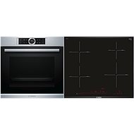 BOSCH HBG635NS1 + BOSCH PIE675DC1E - Oven & Cooktop Set
