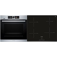 BOSCH HSG636XS6 + BOSCH PUE631BB1E - Oven & Cooktop Set