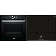 BOSCH HSG636BB1 + BOSCH PUE631BB1E - Oven & Cooktop Set