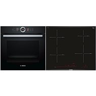 BOSCH HSG636BB1 + BOSCH PIE675DC1E - Oven & Cooktop Set