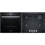 BOSCH HSG636BB1 + BOSCH PRP6A6D70 - Oven & Cooktop Set