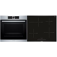 BOSCH HBG6750S1 + BOSCH PIF675FC1E - Oven & Cooktop Set