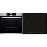BOSCH HBG6750S1 + BOSCH PIE675DC1E - Oven & Cooktop Set