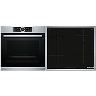BOSCH HBG635NS1 + BOSCH PUE64KBB5E - Oven & Cooktop Set