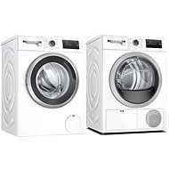 BOSCH WAN24065BY + BOSCH WTH85207BY - Washer Dryer Set