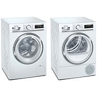 SIEMENS WM16XK02EU + SIEMENS WT47XM00EU - Washer Dryer Set
