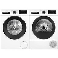 BOSCH WGG14400BY + WQG245D0CS - Washer Dryer Set