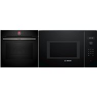 BOSCH HBG7721B2 + BOSCH BFL554MB0 - Set vestavná trouba a mikrovlnná trouba