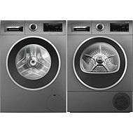 BOSCH WGG244ZREU Series 6 + BOSCH WQG245DREU Series 6 - Washer Dryer Set