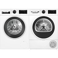 BOSCH WGG242Z2BY Series 6 + BOSCH WQG24101BY Series 6 - Washer Dryer Set