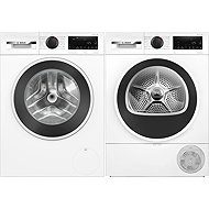 BOSCH WGG2540NBY Serie 6 + BOSCH WQG24101BY Serie 6 - Washer Dryer Set