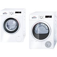 BOSCH WAN24160BY + BOSCH WTH85201BY - Washer Dryer Set
