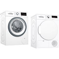 BOSCH WAT28480CS + BOSCH WTH83290BY - Washer Dryer Set