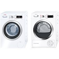 BOSCH WAW32540EU + BOSCH WTW85540EU - Washer Dryer Set