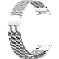 BStrap Milanese for Honor Watch 4 silver - Watch Strap