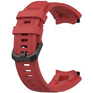 BStrap Silicone for Xiaomi Amazfit Active Edge red - Watch Strap