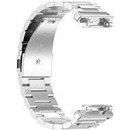 BStrap Stainless Steel for Xiaomi Amazfit Active Edge silver - Watch Strap