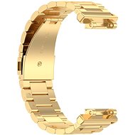 BStrap Stainless Steel for Xiaomi Amazfit Active Edge gold - Watch Strap