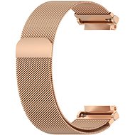 BStrap Milanese for Xiaomi Amazfit Active Edge rose gold - Watch Strap
