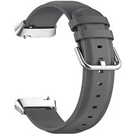 BStrap Leather for Xiaomi Redmi Watch 3 Active / Lite gray - Watch Strap