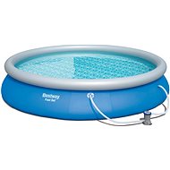 Bestway 57313 samostavěcí 457×84 cm s filtrací - Bazén