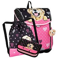 BAGMASTER PRIM 23 A small school set for first graders - dog - School Set
