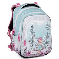 BAGMASTER LUMI 23 B school backpack - flower fairy - School Backpack