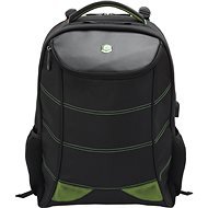 BESTLIFE Snake Eye 17", fekete/zöld - Laptop hátizsák