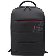 BESTLIFE Cplus Black 15.6", fekete/piros - Laptop hátizsák