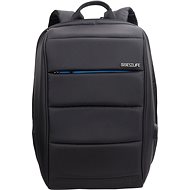 BESTLIFE Travel Safe 15.6” Black / Blue - Laptop Backpack