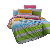 Brotex Linen cotton 140×200, 70×90 cm, Rainbow colour - Bed Linen