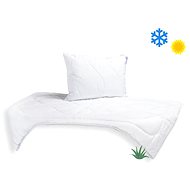 Brotex year-round SET, blanket Aloe Vera 140×200cm year-round 850g + pillow UNICO Aloe Vera 70×90cm - Bedding Set