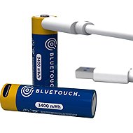 BlueTouch USB-C AA 1.5 V, 2 pcs - Rechargeable Battery