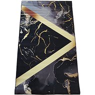 4sleep Black & Gold 12 piece carpet - 160 × 220 cm - Carpet
