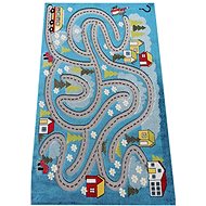 4sleep Children's piece rug colour Kids 02 blue - 100 × 150 cm - Carpet