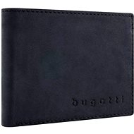 Bugatti Luca, men's, casual, black - Wallet