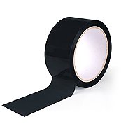 Bull Wrapping tape 48 mm × 66 m, acrylic, black, (42my), 6 pcs - Duct Tape