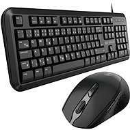 Eternico Essential KD100CS + MSB300 - schwarz - Tastatur/Maus-Set