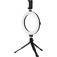 Eternico Mini Tripod T-10 black + Eternico Ring Light 8" - Camera Light