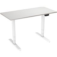 AlzaErgo Table ET1 NewGen White + Table Top TTE-03 160x80cm White Veneer - Height Adjustable Desk