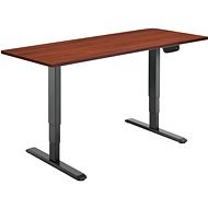 AlzaErgo Table ET1 NewGen Black + Table Top TTE-03 160x80cm Brown Veneer - Height Adjustable Desk