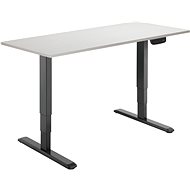 AlzaErgo Table ET1 NewGen Black + Top TTE-01 140x80cm White Veneer - Height Adjustable Desk