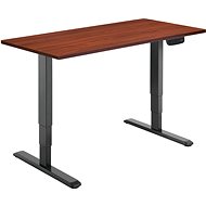 AlzaErgo Table ET1 NewGen Black + Top TTE-12 120x80cm Brown Veneer - Height Adjustable Desk