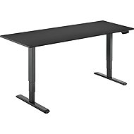 AlzaErgo Table ET1 NewGen black + top 160×80 cm laminate black - Height Adjustable Desk