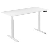 AlzaErgo Table ET2 weiß + Platte 140×80 cm laminiert weiß - Höhenverstellbarer Tisch