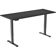AlzaErgo Table ET2 Essential black + top 160×80 cm laminate black - Height Adjustable Desk