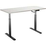 AlzaErgo Table ET2 Black + Desktop TTE-01 140x80cm White Veneer - Height Adjustable Desk