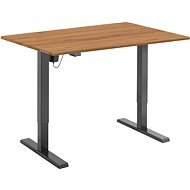 AlzaErgo Table ET2.1 Black + Top TTE-01 140x80cm Bamboo - Height Adjustable Desk