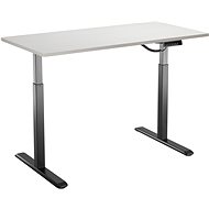 AlzaErgo Table ET2 Black + Top TTE-12 120x80cm White Veneer - Height Adjustable Desk